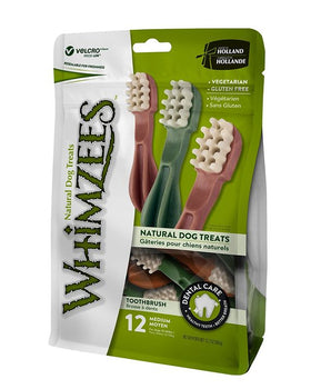 WHIMZEES BRUSHZEES MED 12PK