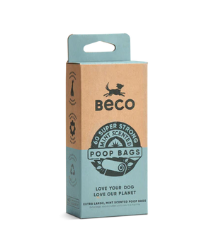 BECO WASTE BAGS GREEN MINT 60CT