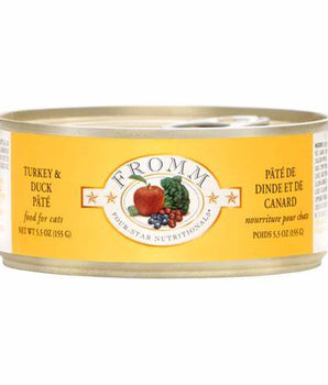 FROMM TURKEY/DUCK PATE CAT CAN 5.5OZ