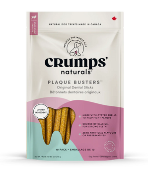 CRUMPS PLAQUE BUSTER OYSTER 7" 10PK
