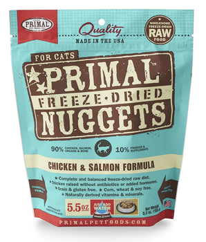 PRIMAL FREEZE DRIED CHICKEN/SAL CAT 5.5O