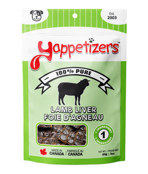 YAPPETIZERS LAMB LIVER 85G