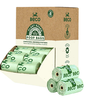 BECO COMPOSTABLE POOP BAGS SNGL