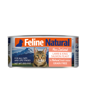 FELINE NATURAL LAMB/SALMON CAT CAN 3OZ