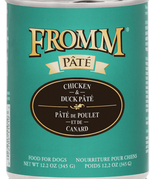 FROMM DUCK/CHIC GF PATE DOG CAN 12OZ