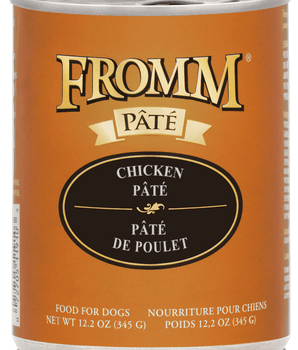 FROMM CHICKEN GF PATE DOG CAN 12OZ