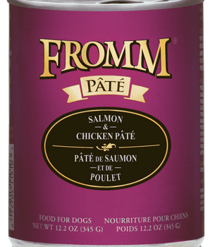 FROMM SALM/CHIC GF PATE DOG CAN 12OZ