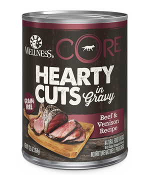 WS CORE HEARTY BEEF/VEN DOG CAN 354G
