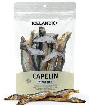 ICELANDIC CAPELIN WHOLE FISH 2.5OZ