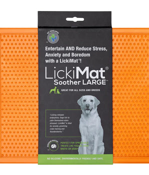 LICKIMAT SOOTHER ORANGE XLG