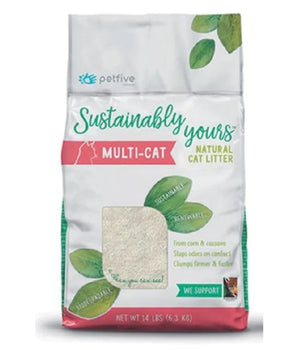 SUSTAINABLY YOURS CAT LITTER 26LB