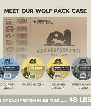 RP WOLF PACK VARIETY CASE 12X4LB