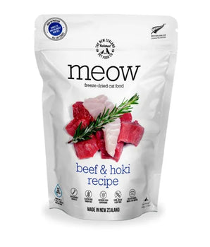 NZ MEOW FD BEEF/HOKI 50G