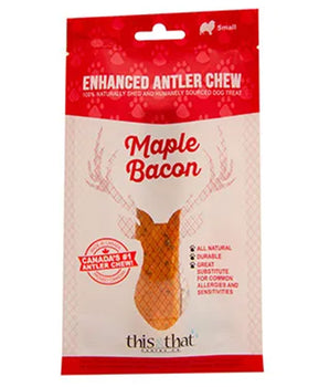 THIS & THAT BACON ANTLER CHEW SM