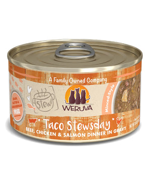 WERUVA TACO STEWSDAY CAT CAN 2.8OZ