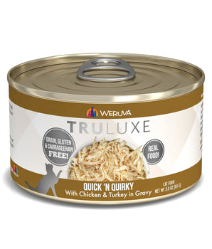 WERUVA TRULX QUICK N QUIRKY CAT CAN 3OZ