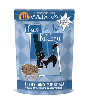 WERUVA CIK 1 LAND, 2 SEA CAT POUCH 3OZ