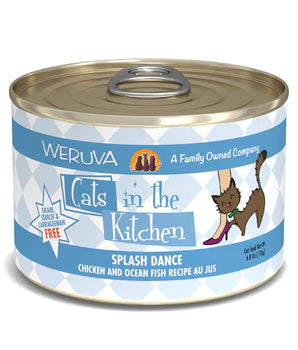 WERUVA CIK SPLASH DANCE CAT CAN 6OZ