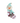 FOU FOU HOLIDAY CRINKLE STOCKNG SNOWMAN
