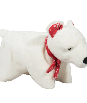 HUGGLEHOUND SQUOOSHIE POLAR BEAR LG