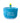 FOU FOU SNUFFLE BDAY CAKE BLUE