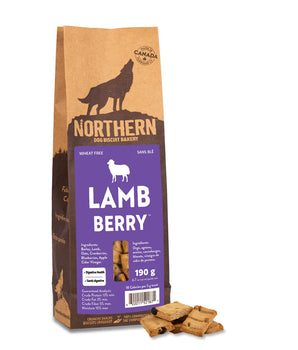 NORTHERN BISCUIT JR LAMB BERRY 190G