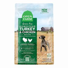 OPEN FARM CHICKEN/TURKEY 24LB