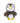 FOU FOU HOLIDAY CORDUROY PALS PENGUIN