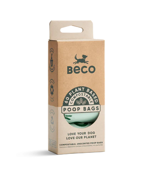 BECO WASTE BAGS COMPOSTABLE 60CT