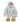 TTAILS PLUSH YETI W/SQUEAKER 14"