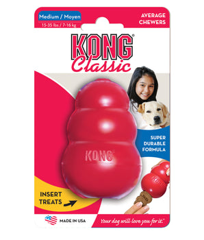KONG CLASSIC RED MED