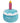 FOUFOU PLUSH BIRTHDAY CAKE BLUE