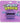 WAGLAB THE SQUIGGLE PURPLE SM