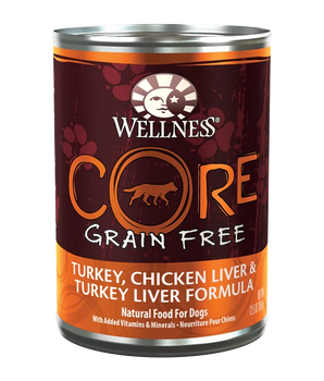 WS CORE CHICKEN DOG CAN 354G