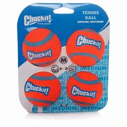 CHUCK IT TENNIS BALLS 4PK