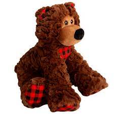 SNUGAROOZ BENNY BEAR BUFFALO CHECK