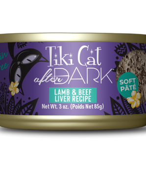 TIKI CAT AFTER DARK LAMB PATE 3OZ