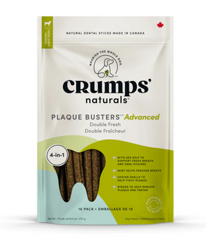 CRUMPS PLAQUE BUSTER ADV DBL FRESH 10PK