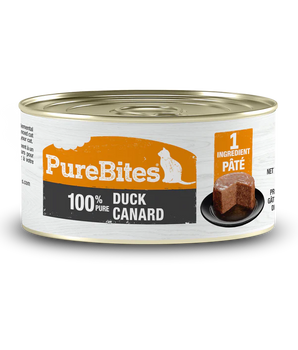 PUREBITES CAT DUCK PATE CAN 71G