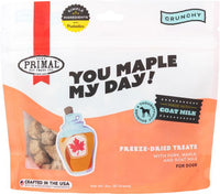 PRIMAL YOU MAPLE MY DAY PORK DOG 2OZ