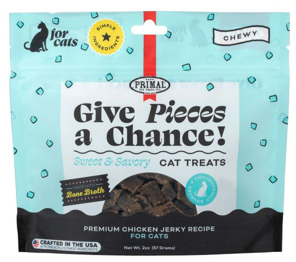 PRIMAL GIVE PIECES CHANCE CHIC CAT 2OZ