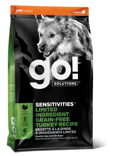 GO DOG SENSITIVITY LID TURKEY 3.5LB