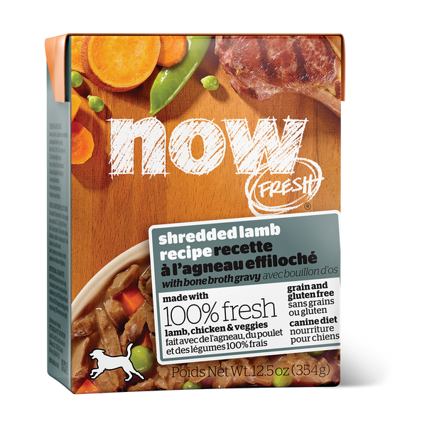 NOW FRESH GF SHRED LAMB DOG 12.5OZ
