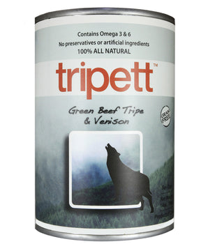 TRIPETT VENISON/BEEF TRIPE DOG CAN 396G