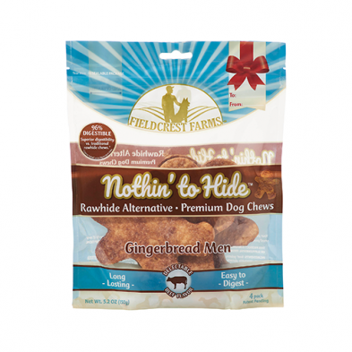 NOTHIN TO HIDE BEEF GINGERBREAD MAN 4PK