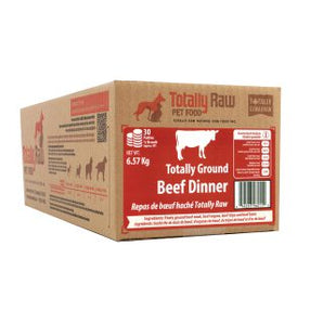 TOTALLY RAW BEEF 30 PATTY BOX 14.49LB