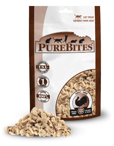 PUREBITES FELINE TURKEY 14G