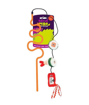 MAD CAT SUSHI SWATTER WAND CAT TOY