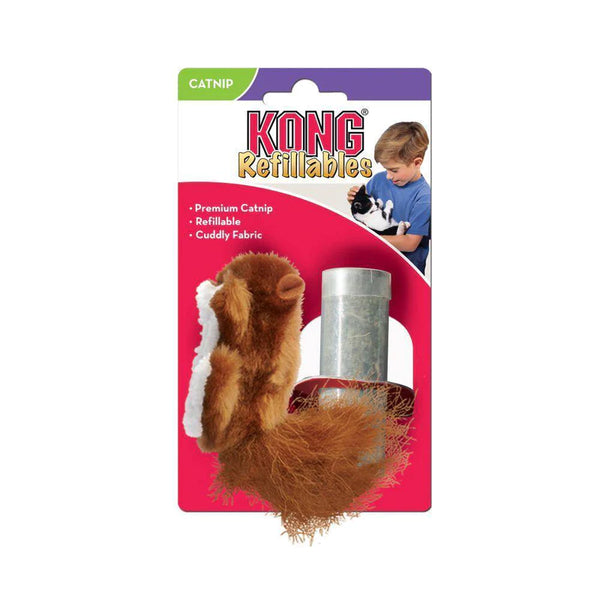 KONG CATNIP REFILL SQUIRREL